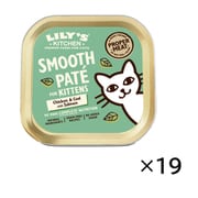 リリーズキッチン 子猫用チキン&タラのパテ 85g×19個入り