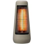 カーボンヒーター 300W 1段階 首振り機能 ブラウングレー XHS-H210-TH