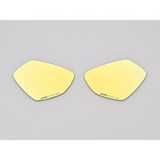ハイビジ貼り付けタイプミラー ゴールド 新保安基準 適合サイズ (純正ミラー ECE 認証番号:E11 002091 に適合) 41540