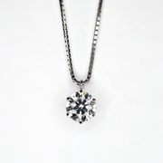 PT900ダイヤモンドペンダント チェーン45cm 002030546