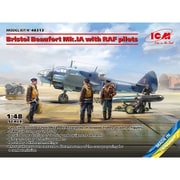 ICM48313 1/48 ブリストル ビューフォート Mk.Ia w/イギリス空軍パイロット [組立式プラスチックモデル]