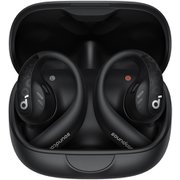 完全ワイヤレスイヤホン Soundcore AeroFit Pro オープンイヤー型 Buetooth対応 ミッドナイトブラック A3871N11