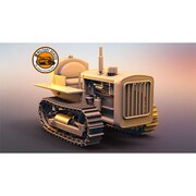 PD72024 1/72 米・キャタピラーD2装軌トラクター [組立式プラスチックモデル]