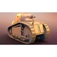 PD72139 1/72 仏・プジョー軽戦車37ミリ砲搭載 1918 WW-I [組立式プラスチックモデル]