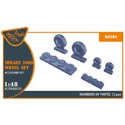 CPUA48035 1/48 ミラージュ2000 ホイールセット [プラモデル用パーツ]