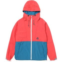 キャンプフィールドフーディ Camp Field Hoodie CH04-1338 R122 Coral/Marine Blue Lサイズ [ウインドブレーカー メンズ]