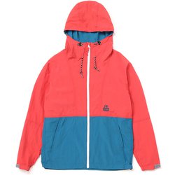 キャンプフィールドフーディ Camp Field Hoodie CH04-1338 R122 Coral/Marine Blue XLサイズ [ウインドブレーカー メンズ]