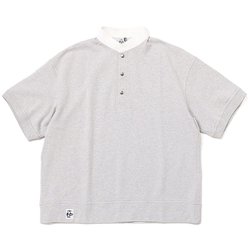 オーバーサイズドショートスリーブハリケーントップループパイル Oversized S/S Hurricane Top LP CH00-1447 G005 H/Gray Mサイズ [アウトドア シャツ メンズ]