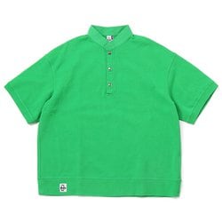 オーバーサイズドショートスリーブハリケーントップループパイル Oversized S/S Hurricane Top LP CH00-1447 M001 Green Mサイズ [アウトドア シャツ メンズ]