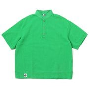 オーバーサイズドショートスリーブハリケーントップループパイル Oversized S/S Hurricane Top LP CH00-1447 M001 Green Mサイズ [アウトドア シャツ メンズ]