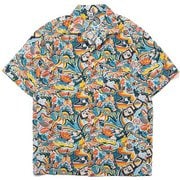 チャムロハシャツ Chumloha Shirt CH02-1105 Z308 Happy Rainbow Lサイズ [アウトドア シャツ メンズ]