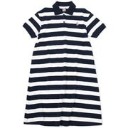ブービーポロドレス Booby Polo Dress CH18-1295 W011 White/Navy WLサイズ [アウトドア ポロシャツ レディース]