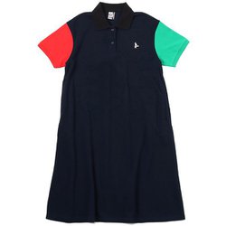 ブービーポロドレス Booby Polo Dress CH18-1295 C075 Navy Crazy WLサイズ [ワンピース]