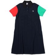 ブービーポロドレス Booby Polo Dress CH18-1295 C075 Navy Crazy WLサイズ [アウトドア ポロシャツ レディース]