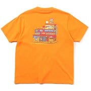 チャムス デパート Ｔシャツ CHUMS Depart T-Shirt CH11-2353 D001 Orange WMサイズ [アウトドア カットソー レディース]