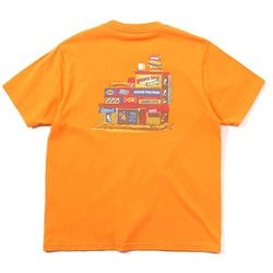 チャムス デパート Ｔシャツ CHUMS Depart T-Shirt CH11-2353 D001 Orange WLサイズ [アウトドア カットソー レディース]