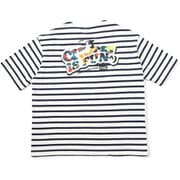 オーバーサイズド チャムス イズ ファン Ｔシャツ Oversized CHUMS IS FUN T-Shirt CH01-2357 W011 White/Navy Mサイズ [アウトドア カットソー メンズ]