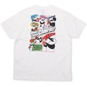 ワットトウドゥインキャンピングTシャツ What to do in Camping T-Shirt CH01-2361 W001 White Lサイズ [アウトドア カットソー メンズ]