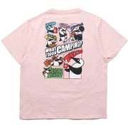 ワットトウドゥインキャンピングTシャツ What to do in Camping T-Shirt CH01-2361 R058 Frost Pink Mサイズ [アウトドア カットソー メンズ]