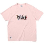 ワットトウドゥインキャンピングTシャツ What to do in Camping T-Shirt CH11-2361 R058 Frost Pink WLサイズ [アウトドア カットソー レディース]