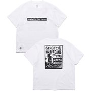 ウッドブロックプリントTシャツ Wood Block Print T-Shirt CH01-2369 W001 White XLサイズ [アウトドア カットソー メンズ]
