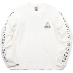 アンチバグチャムスセーフティマッチロングスリーブTシャツ Anti-Bug CHUMS Safety Match L/S T-Shirt CH11-2381 W001 White WMサイズ [アウトドア カットソー レディース]