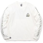 アンチバグチャムスセーフティマッチロングスリーブTシャツ Anti-Bug CHUMS Safety Match L/S T-Shirt CH11-2381 W001 White WMサイズ [アウトドア カットソー レディース]