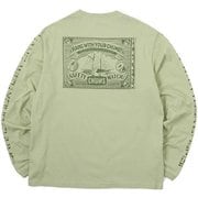 アンチバグチャムスセーフティマッチロングスリーブTシャツ Anti-Bug CHUMS Safety Match L/S T-Shirt CH01-2381 M076 Sage Lサイズ [アウトドア カットソー メンズ]