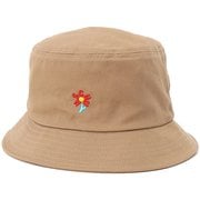 バケットハットエンブロイダリー Bucket Hat Embroidery CH05-1356 B001 Beige [ハット]