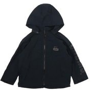 キッズエアトレイルストレッチチャムスジャケット Kid's Airtrail Stretch CHUMS Jacket CH24-1057 K001 Black KMサイズ [アウトドア ジャケット キッズ]