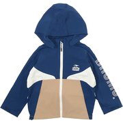 キッズエアトレイルストレッチチャムスジャケット Kid's Airtrail Stretch CHUMS Jacket CH24-1057 C075 Navy Crazy KLサイズ [アウトドア ジャケット キッズ]