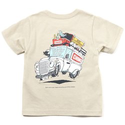 キッズ ゴーアウトドア ポケット Ｔシャツ Kid's Go Outdoor Pocket T-Shirt CH21-1310 G057 Greige KMサイズ [アウトドア トップス 半袖 キッズ]