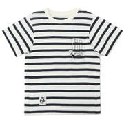 キッズ ゴーアウトドア ポケット Ｔシャツ Kid's Go Outdoor Pocket T-Shirt CH21-1310 W011 White/Navy KMサイズ [アウトドア トップス 半袖 キッズ]
