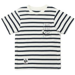 キッズ ゴーアウトドア ポケット Ｔシャツ Kid's Go Outdoor Pocket T-Shirt CH21-1310 W011 White/Navy KLサイズ [アウトドア トップス 半袖 キッズ]