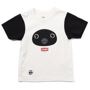 キッズ ブービー フロント フェイス Ｔシャツ Kid's Booby Front Face T-Shirt CH21-1312 W049 White/Black KLサイズ [アウトドア トップス 半袖 キッズ]