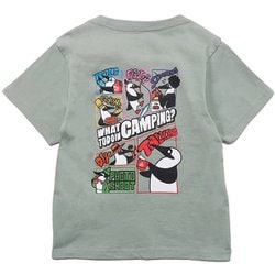キッズワットトゥドゥインキャンピングTシャツ Kid's What to do in Camping T-Shirt CH21-1314 M076 Sage KLサイズ [アウトドア トップス 半袖 キッズ]