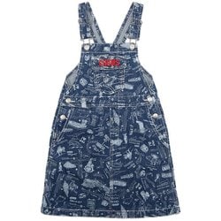 キッズビーバーオールオーバーザオーバーオールスカート Kid's Beaver All Over The Overall Skirt CH23-1096 Z306 Travel KLサイズ [アウトドア パンツ キッズ]