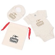ベビー ギフトセット Baby Gift Set CH27-1029 W003 H/Natural 70サイズ [ロンパース＆スタイセット ベビー]