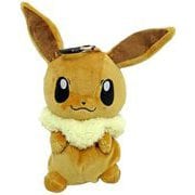 PS-0045EV ポケットモンスター カラビナ付き ぬいぐるみポーチ イーブイ [キャラクターグッズ]