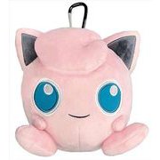 PS-0045JP ポケットモンスター カラビナ付き ぬいぐるみポーチ プリン [キャラクターグッズ]