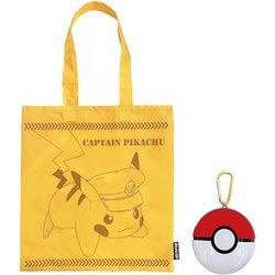 PS-0058YE ポケットモンスター トートバックINモンスターボール4 ピカチュウ [キャラクターグッズ]