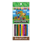 キャラクターグッズ MCT-IE Minecraft（マインクラフト） 色鉛筆 丸軸