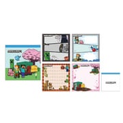 キャラクターグッズ MCT-BL4-BL Minecraft(マインクラフト) ブロックメモ ブルー