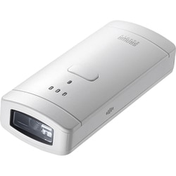 2次元バーコードリーダー（抗菌） Bluetooth対応 SIAA 日本語QRコード対応 充電式 BCR-BT2D3W