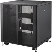 小型19インチマウントボックス(12U D600) お客様組立 CP-SVCBOX6BK