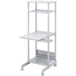 パソコンラック（W500×D700×H1400mm） お客様組立 RAC-EC11N2