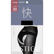 アスティーグ 快 80デニール タイツ M-L ブラック AP1508