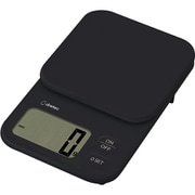 キッチンスケール デジタルスケール エクレ 3kg ブラック KS-839BK