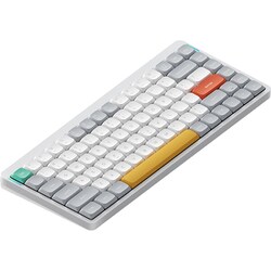 Nuphy Air75 V2 ワイヤレスメカニカルキーボード 本体 ホワイト 青軸 wa75v2w