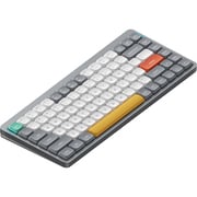 Nuphy Air75 V2 ワイヤレスメカニカルキーボード 本体 グレー 青軸 ga75v2w